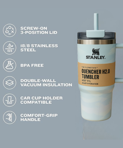 STANLEY Quencher H2.0 FlowState Stainless Steel
